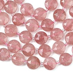 Natural Strawberry Quartz Beads Strands&nbsp;G-F812-C02-01