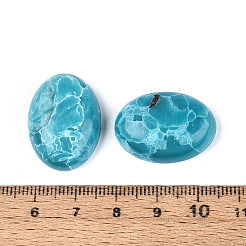 Dyed Natural White Jade Cabochons&nbsp;G-T144-74