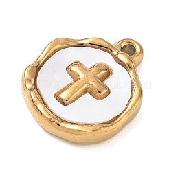 304 Stainless Steel with Shell Charms&nbsp;SA-CBA4CA5-05G