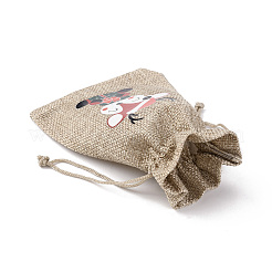 Jute Cloth Storage Pouches&nbsp;ABAG-TAC0001-11K