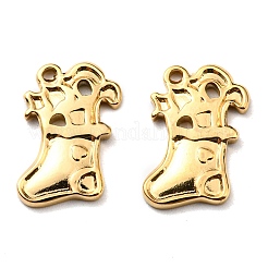 Ion Plating(IP) 304 Stainless Steel Charms&nbsp;STAS-Q248-11G