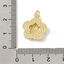 Brass Enamel Pendants&nbsp;KK-CBA960E-08B-G
