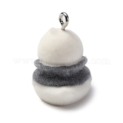 Flocky Resin Pendants&nbsp;FIND-S001-14E