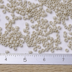 MIYUKIデリカビーズ  シリンダー  日本製シードビーズ  11/0  （db0261)不透明リネン光沢  1.3x1.6mm  穴：0.8mm  約2000PCS /ボトル  10 G /ボトル&nbsp;SEED-JP0008-DB0261