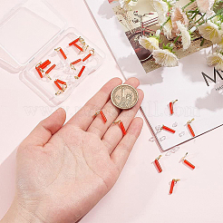 20Pcs Brass Stud Earring Findings&nbsp;KK-BC0008-36