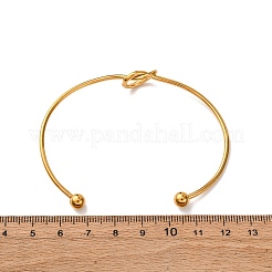 304 Stainless Steel Cuff Bangles&nbsp;LS-BJEW-L706-01G