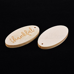 Wood Big Pendants&nbsp;WOOD-S055-44B