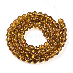 Transparent Glass Beads Strands&nbsp;GLAA-T032-T6mm-23