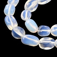 オパールビーズ連売り  ナゲット  7~12x6~8x5~7mm  穴：1mm  約43~44個/連  15.47~15.63''（39.3~39.7センチメートル）&nbsp;G-G146-A37-01