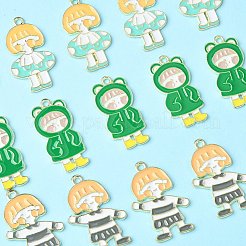 15Pcs 3 Styles Alloy Enamel Pendants&nbsp;ENAM-CJ0004-54