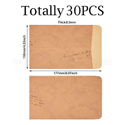 30Pcs Blank Paper Envelopes&nbsp;AJEW-TA0002-32A