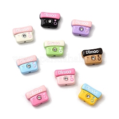 Baking Paint Alloy Enamel Beads&nbsp;FIND-G092-05
