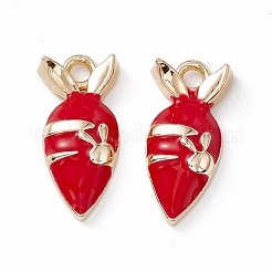 Alloy Enamel Pendants&nbsp;PALLOY-P287-12G-01