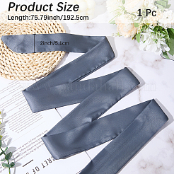 Long Polyester Silk Scarf for Women Girls&nbsp;AJEW-WH20022-48A