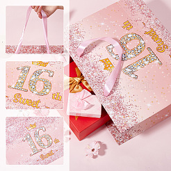 Sixteenth Birthday Paper Tote Bags with Handles&nbsp;CARB-SP0001-02