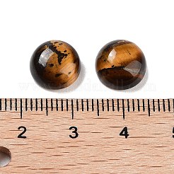 天然石タイガーアイカボション  半円/ドーム  10x5mm&nbsp;G-G788-C-14