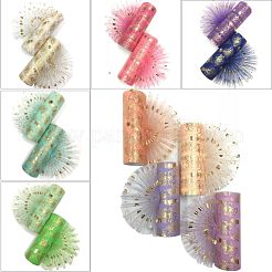 Bowknot & Heart Deco Mesh Ribbons&nbsp;OCOR-I005-G