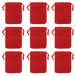20Pcs Rectangle Velvet Drawstring Pouches&nbsp;TP-TA0001-04D