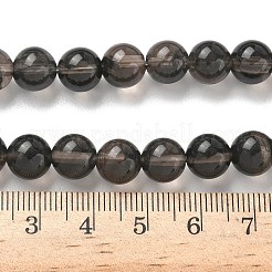 Natural Ice Obsidian Beads Strands&nbsp;X-G-P590-A03-8mm-02