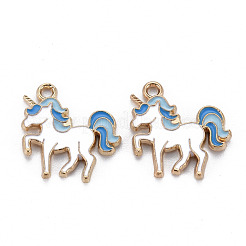 Alloy Enamel Pendants&nbsp;ENAM-N055-019B-NR