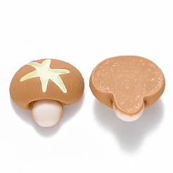 Autumn Theme Resin Cabochons&nbsp;CRES-N022-47
