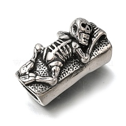 304 Stainless Steel Slide Charms&nbsp;STAS-F356-14AS-01