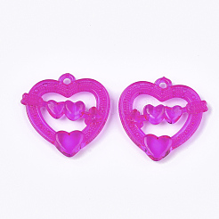 Transparent Acrylic Pendants&nbsp;TACR-S133-084