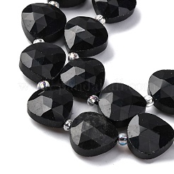 Natural Obsidian Beads Strands&nbsp;G-P570-E20-02