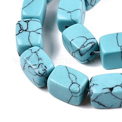 Synthetic Turquoise Dyed Beads Strands&nbsp;G-T138-99