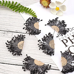 Polycotton(Polyester Cotton) Tassel Pendant Decorations&nbsp;FIND-T041-20