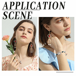 DIY Earring Making Finding Kit&nbsp;KK-CA0003-47