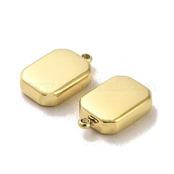 304ステンレスペンダント  八角チャーム  14KGP本金メッキ  15x9.5x4mm  穴：1.2mm&nbsp;X-STAS-L022-021G