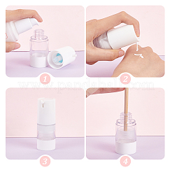 10Pcs Plastic Empty Refillable Airless Pump Bottle&nbsp;CON-BC0006-93