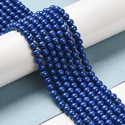 Cubic Zirconia Imitation Pearl Bead Strands&nbsp;ZIRC-P109-03C-11