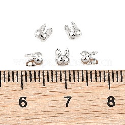 SHEGRACE Brass Bead Tips&nbsp;XGRQ1R799-354P
