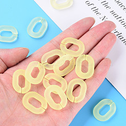Transparent Acrylic Linking Rings&nbsp;MACR-S373-20A-D03