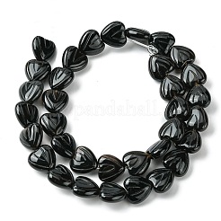 Natural Black Onyx Beads Strands&nbsp;G-D067-E01