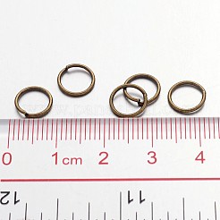 Iron Open Jump Rings&nbsp;X-JRAB8mm-NF