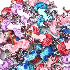 30Pcs Printed Alloy Connector Charms&nbsp;PALLOY-CJ0002-22