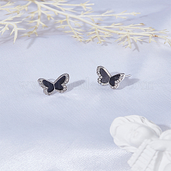 1 Pair Zinc Alloy Rhinestone Stud Earrings&nbsp;EJEW-LP0004-96