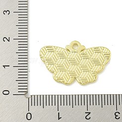合金エナメルチャーム  ゴールドカラー  彼/彼らの代名詞蝶のチャーム  パープル  16x25x1.5mm  穴：1.8mm&nbsp;ENAM-I060-04D