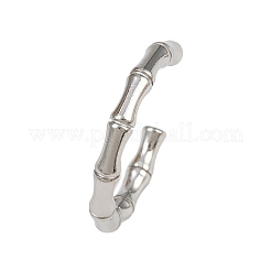 304 Stainless Steel Cuff Rings for Women&nbsp;RJEW-G361-01P