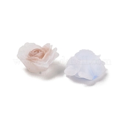 蓄光樹脂デコデンカボション  暗闇で光る花  ミックスカラー  9.5x10x4.5mm&nbsp;RESI-K036-06K