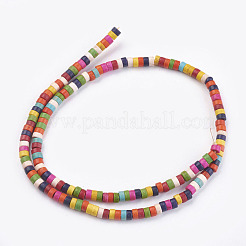 Synthetic Turquoise Beads Strands&nbsp;TURQ-G110-4x2mm-12