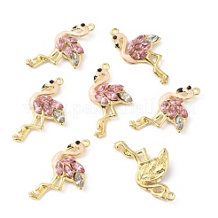 Alloy Rhinestone Pendants&nbsp;FIND-WH0034-04LG