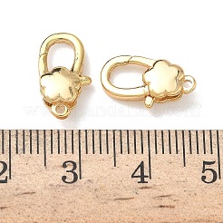 Brass Lobster Claw Clasps&nbsp;KK-Z136-21G-01