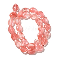 Cherry Quartz Glass Beads Strands&nbsp;G-I377-A02