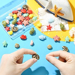 40個 10種類の手作り磁器ビーズ  光沢釉の磁器  混合図形  13.5~22.5x9~21x5.5~14mm  穴：1.5~3mm  4個/スタイル&nbsp;PORC-CJ0001-44