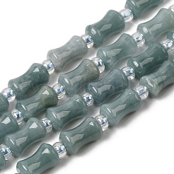 Natural Myanmar Jadeite Beads Strands&nbsp;G-F822-A01-02