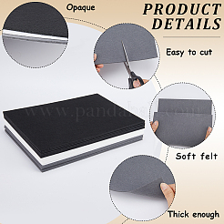 21Pcs 3 Colors Non Woven Felt Fabric&nbsp;SENE-CP0001-01A